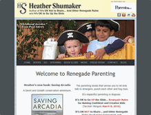 Tablet Screenshot of heathershumaker.com